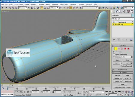 Tutorial Create airplane model part 3 7