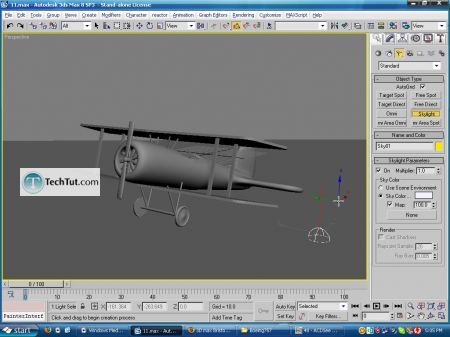 Tutorial Create airplane model part 6 1