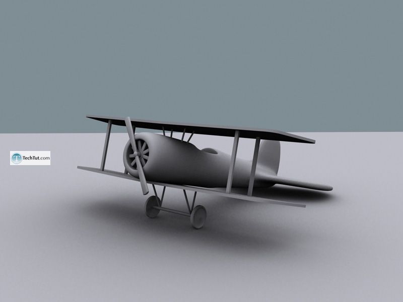How to create airplane model