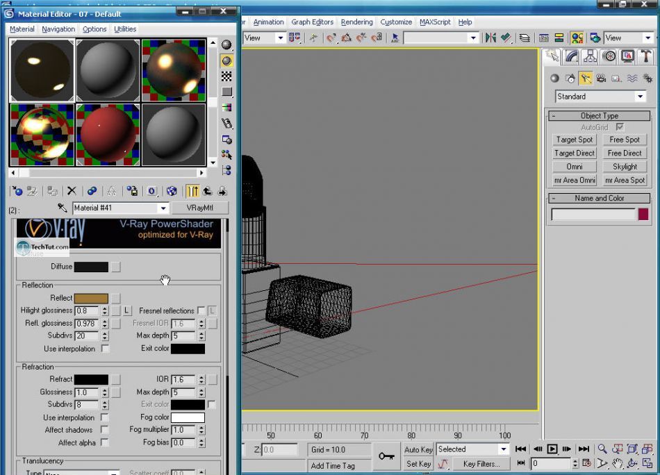 Lipstick model in 3D max