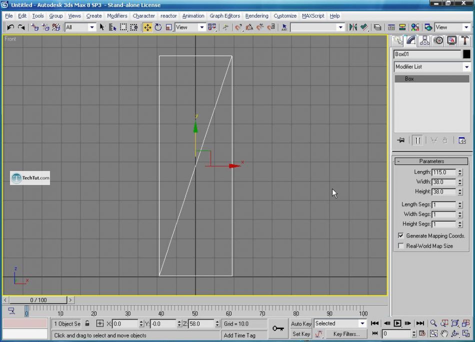 Lipstick model in 3D max