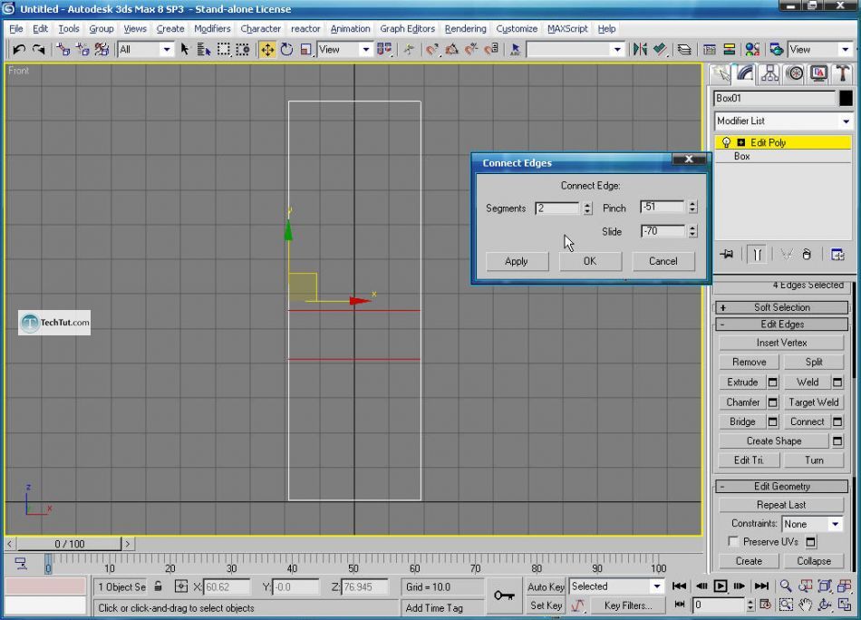 Lipstick model in 3D max