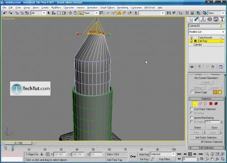 Tutorial Create 3D lipstick model part 3 10