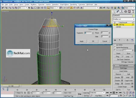 Tutorial Create 3D lipstick model part 3 11