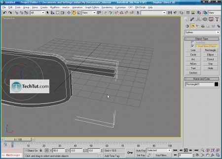 Tutorial Create 3D glasses model in max part 2 3