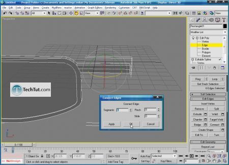 Tutorial Create 3D glasses model in max part 2 4