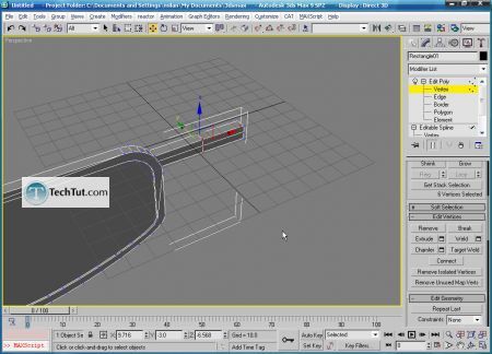 Tutorial Create 3D glasses model in max part 2 5