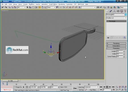 Tutorial Create 3D glasses model in max part 3 1
