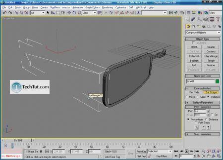 Tutorial Create 3D glasses model in max part 3 2