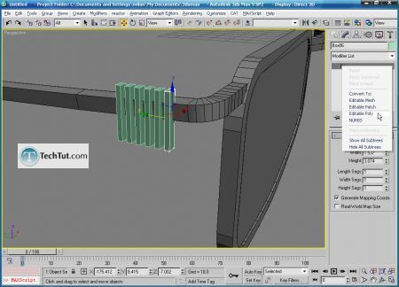 Tutorial Create 3D glasses model in max part 3 6