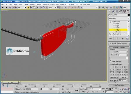 Tutorial Create 3D glasses model in max part 3 10
