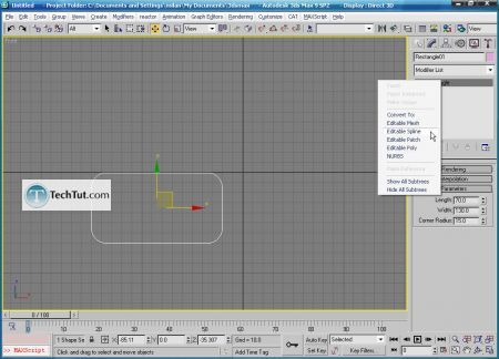 Tutorial Create 3D glasses model in max part 1 6