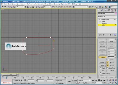 Tutorial Create 3D glasses model in max part 1 8