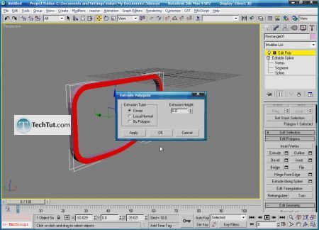 Tutorial Create 3D glasses model in max part 1 10