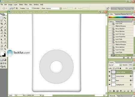 Tutorial Create iPod using Photoshop part 2 7