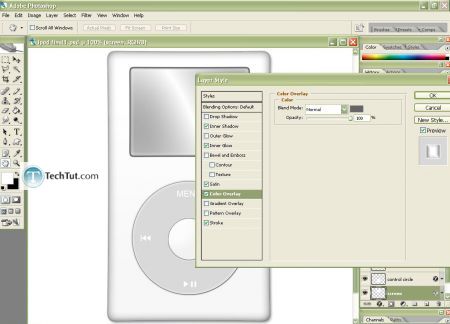 Tutorial Create iPod using Photoshop part 3 4