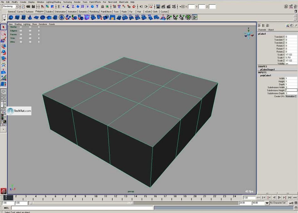 Create 3D heart in Maya