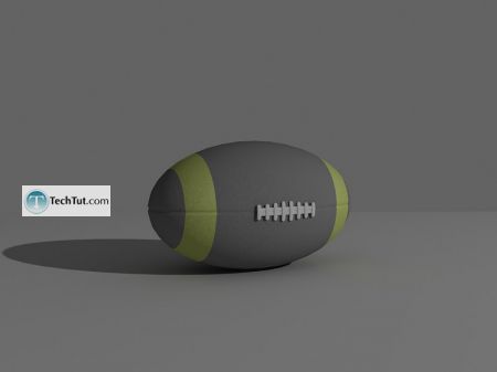 Tutorial Create ball for american football part 4 7