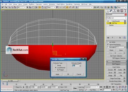 Tutorial Create ball for american football part 2 4