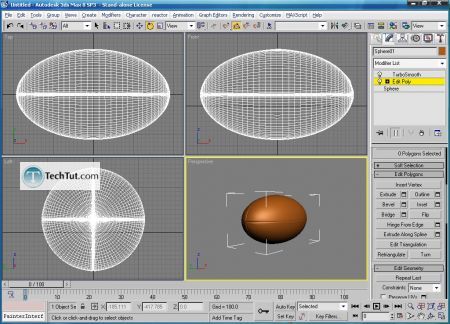 Tutorial Create ball for american football part 3 1