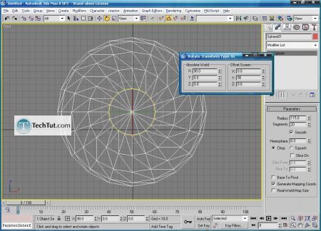 Tutorial Create ball for american football part 1 5