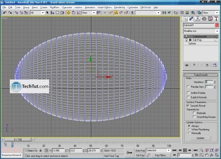 Tutorial Create ball for american football part 1 8