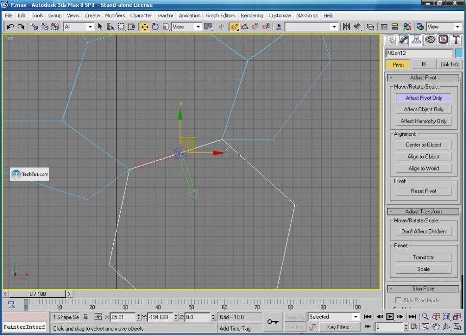 Create a soccer ball in 3D studio max