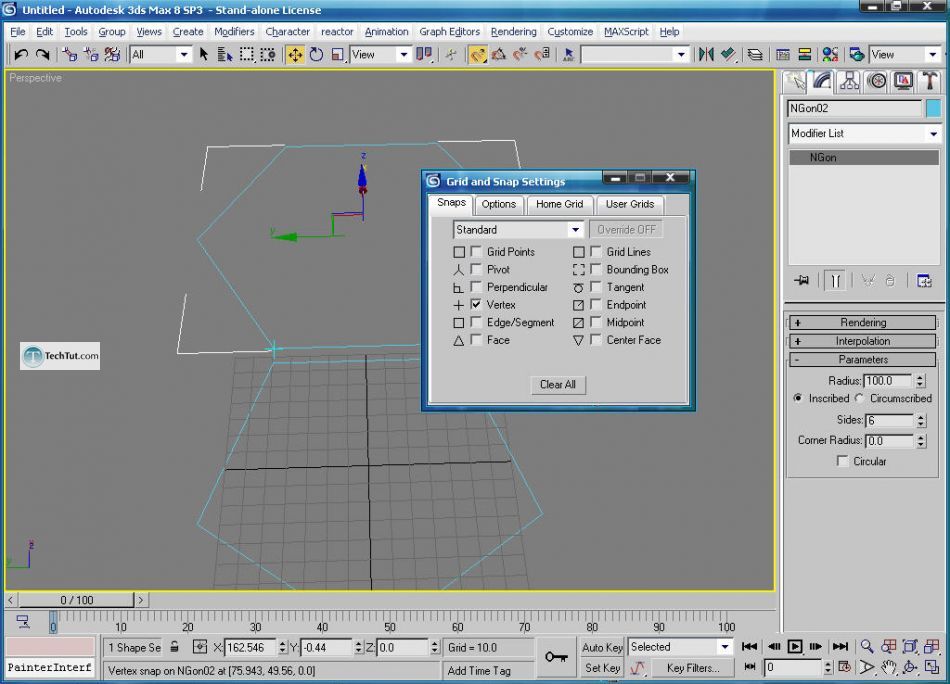 Create a soccer ball in 3D studio max