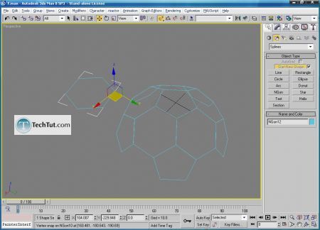 Tutorial From one half to full object using mirror 1