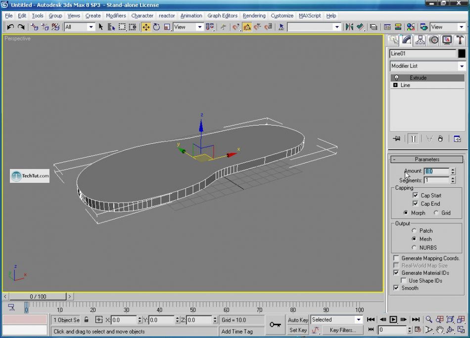 Create 3D sandal model