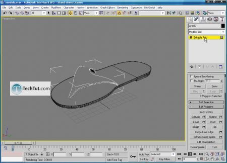 Tutorial Make your sandal model to look real 11