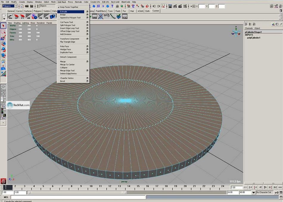 How to create a coin using maya