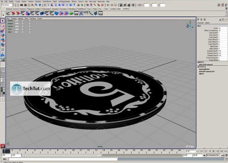 Tutorial Create a coin 3D model texture 8