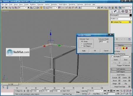 Tutorial Create a modern 3d chair model part 2 3