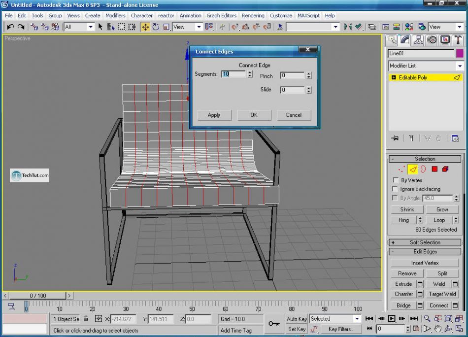 How to create a modern chair