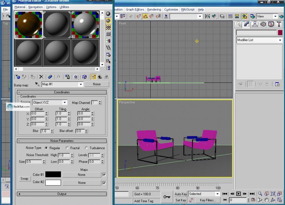 How to create a modern chair