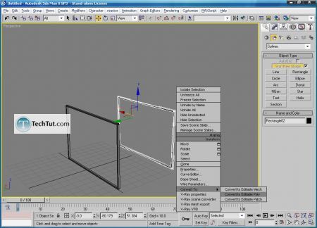 Tutorial Create a modern 3d chair model part 1 11