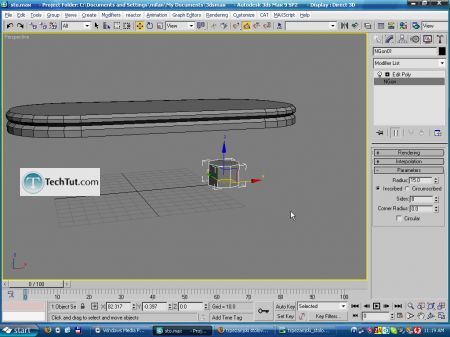 Tutorial Create a model of modern kitchen table 1