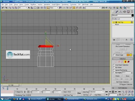 Tutorial Create a model of modern kitchen table 8