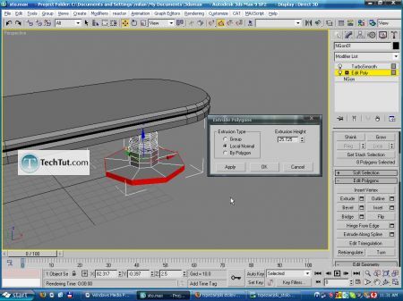 Tutorial Produce the final render of modern kitchen table 1