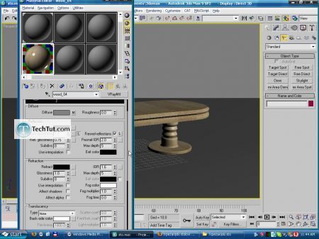Tutorial Produce the final render of modern kitchen table 7