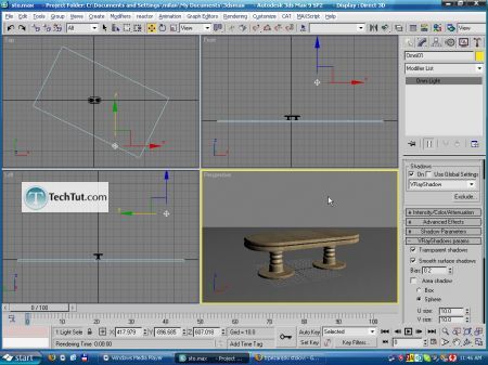 Tutorial Produce the final render of modern kitchen table 9