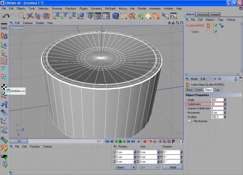How to create a cream tube in Cinema 4D