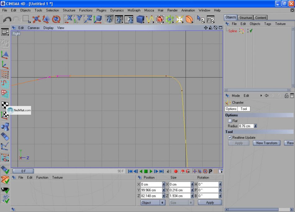 How to create a cream tube in Cinema 4D