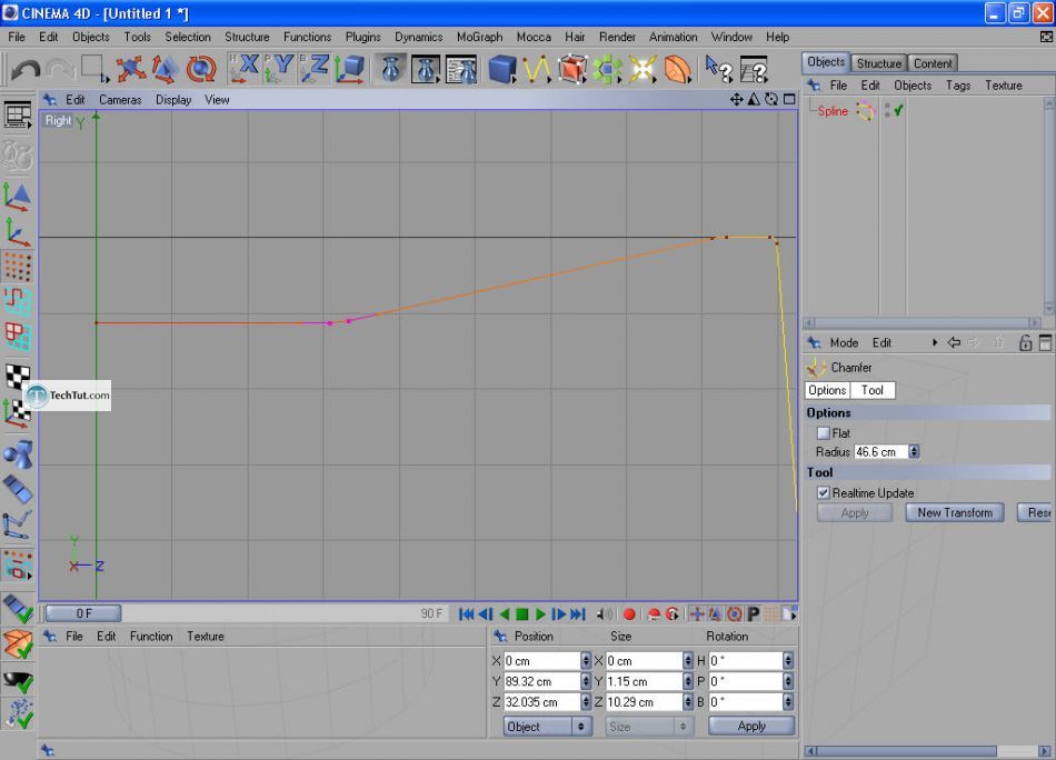How to create a cream tube in Cinema 4D