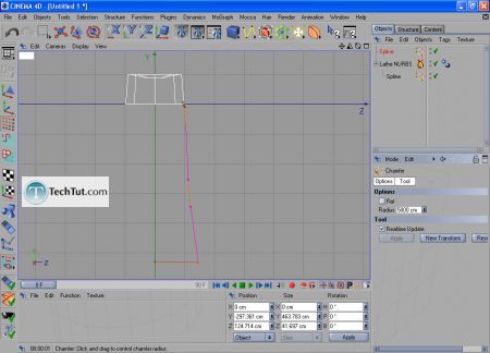 Tutorial Cream tube model Cinema 4D part 2 4