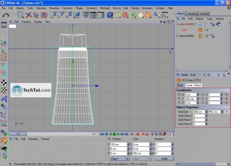 Tutorial Cream tube model Cinema 4D part 2 11