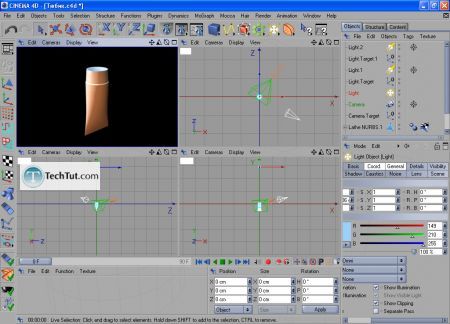 Tutorial Final render of a cream tube 3