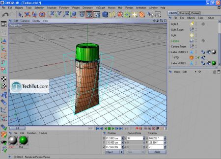 Tutorial Final render of a cream tube 8