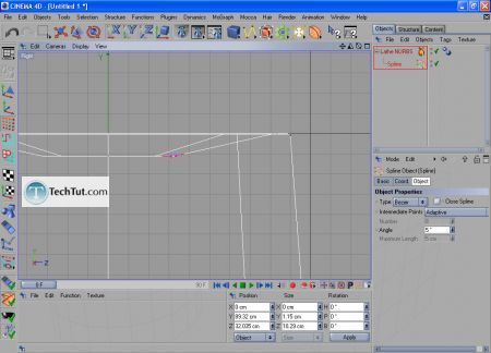 Tutorial Cream tube model Cinema 4D part 1 9